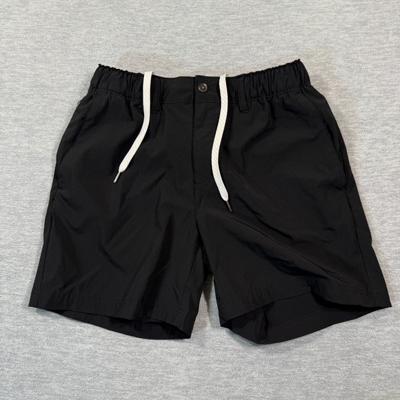 Wowie Other - Wowie Shorts Men Medium Black Stretch Nylon Spandex Drawstring Casual Outdoor
